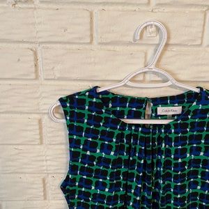 Calvin Klein Sleeveless Blouse